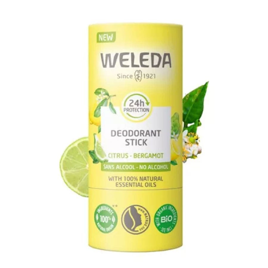 126877__23951.1721818317.1280.1280 Weleda Deodorants Stick 24h Citrus Bergamot 50g (1.76oz) - Image 1