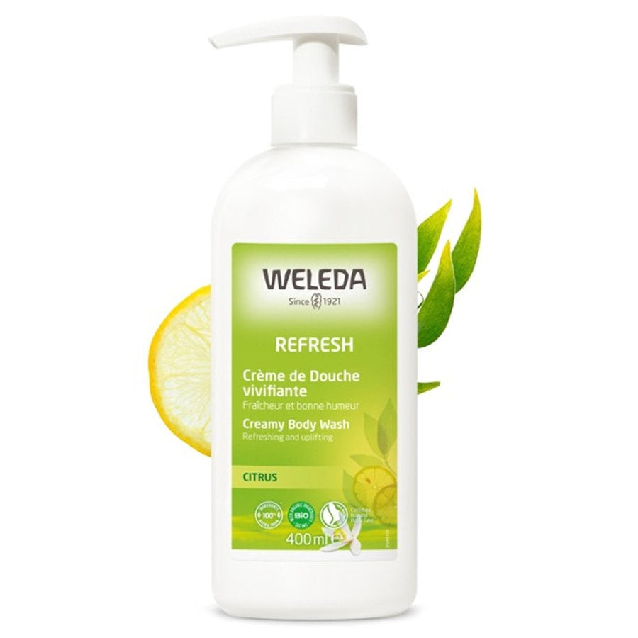 128860__28429.1721913194.1280.1280 Weleda Invigorating Shower Cream Citrus All Skin Types 400ml (13.52fl oz) - Image 1