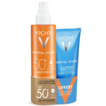 Vichy Capital Soleil Invisible Fluid Spray SPF50+ 200ml (6.76fl oz) + Free After-Sun Milk 100ml (3.38fl oz)