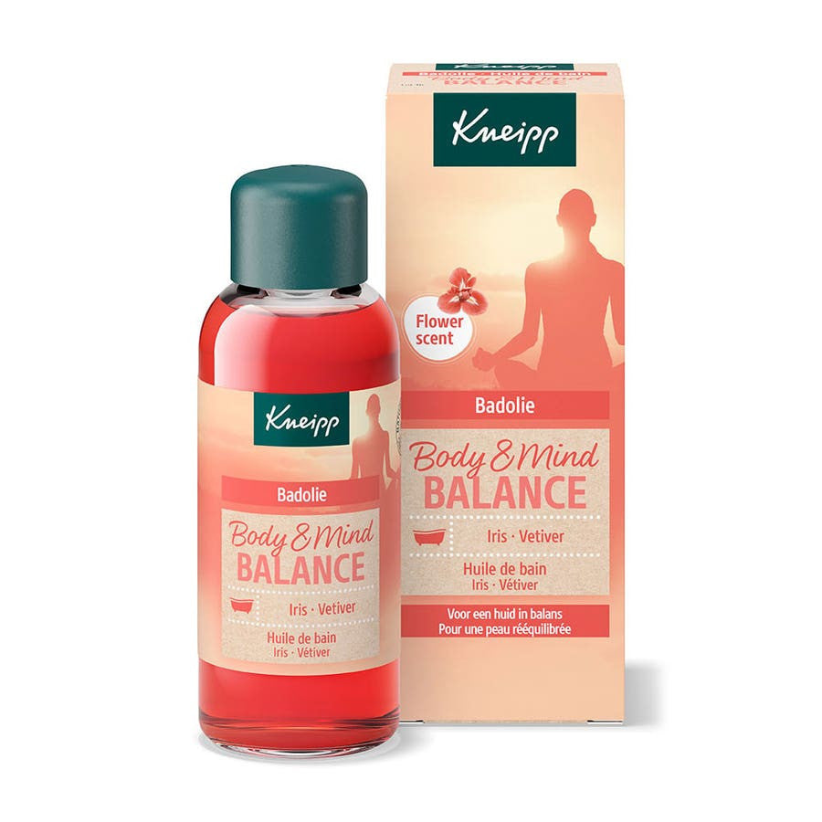 136610__84946.1721939397.1280.1280 Kneipp Body & Mind Balance Bath Oil Iris Vetiver 100ml (3.38fl oz) - Image 1