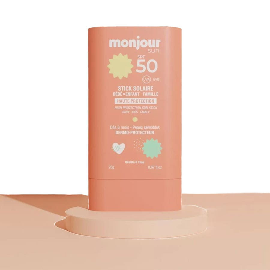 138803__23824.1721814592.1280.1280 Monjour Sunscreens SPF50 Stick for Face and Body 20g (0.20oz) - Suitable for 6 Months and Up - Image 1
