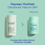 Caudalie Vinofresh Natural Stick Deodorant  50g (1.76oz) (1.76oz) - Image 2
