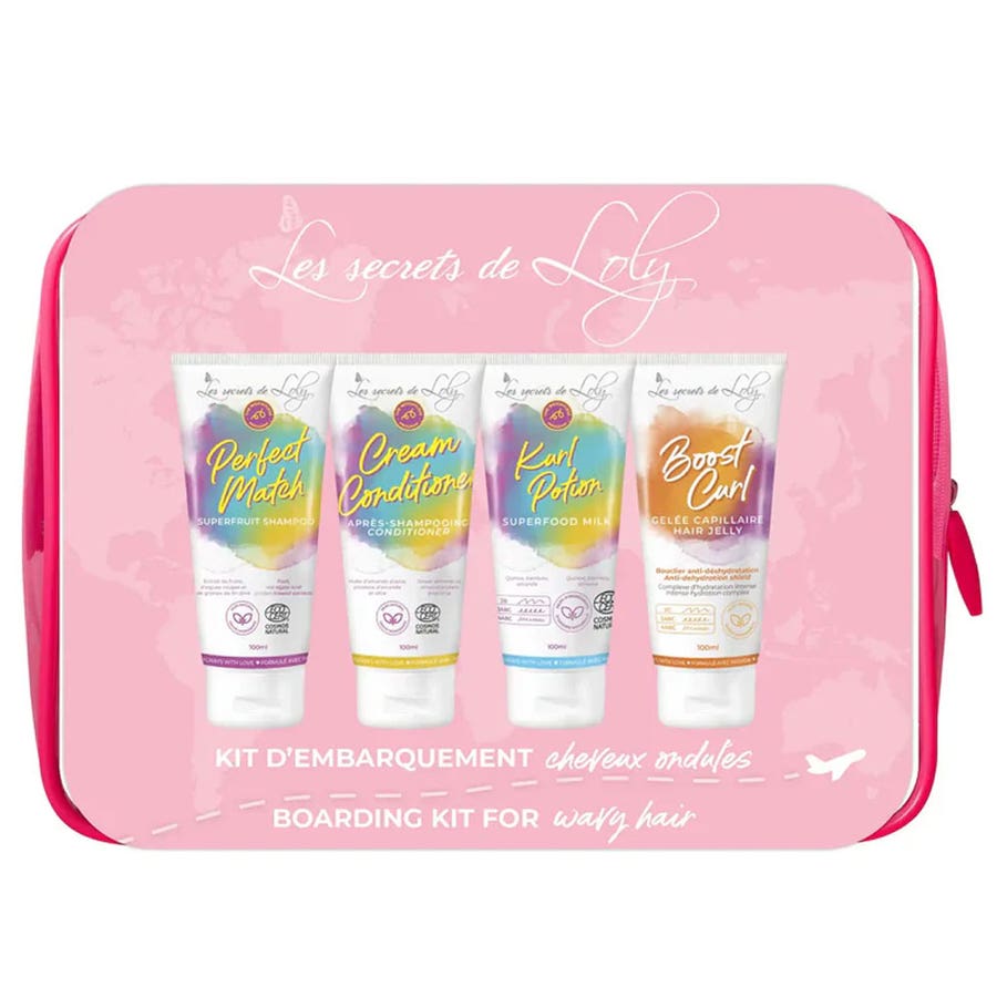 The Secrets of Loly Travel Kits Wavy hair