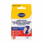 Scholl Plasters Open Ampulas Cuts and Scrapes x6