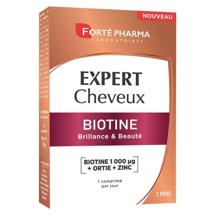 Forté Pharma Hair Expert Biotin 30 tablets 300g (10.58 oz)