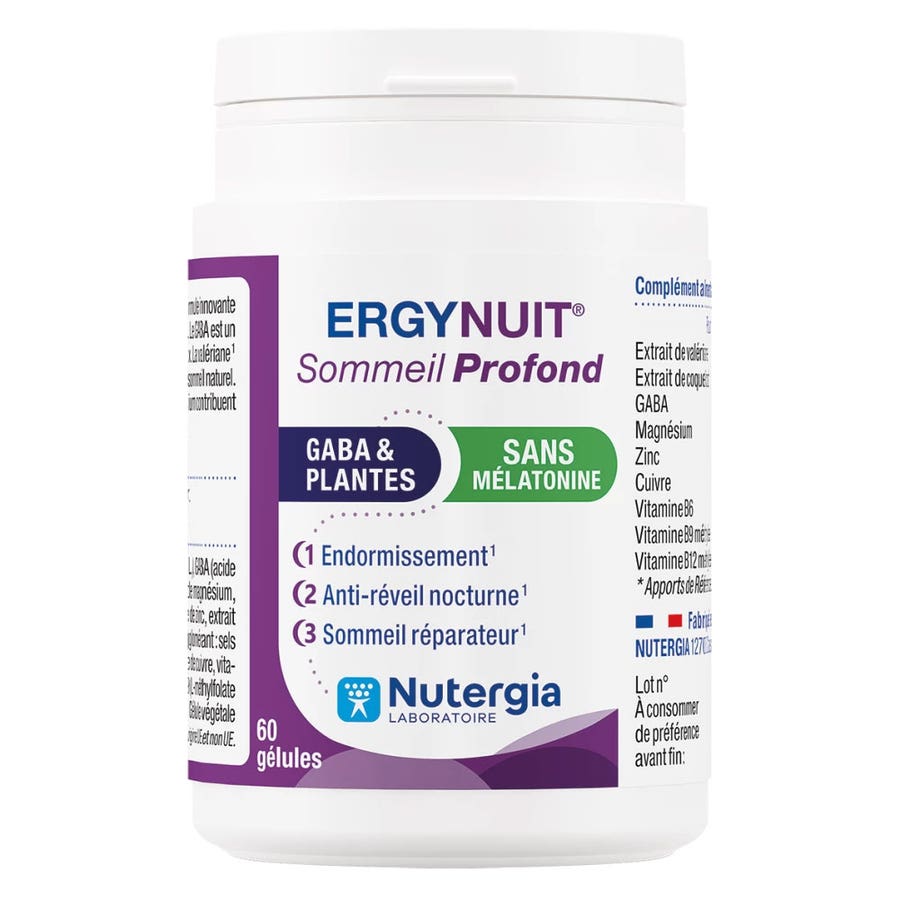 Nutergia Ergynuit Deep Sleep 60 capsules
