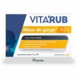 Vitavea Santé Vita'Rub Sore Throat 24 Sucking Tablets
