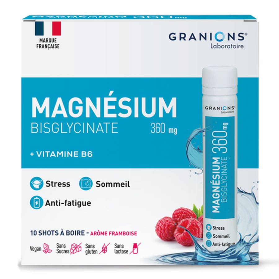 Granions Magnesium Bisglycinate 360 10 Shots
