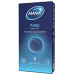 Manix Super Condoms Safety And Comfort X6 Easy Fit Super Easy Fit x6