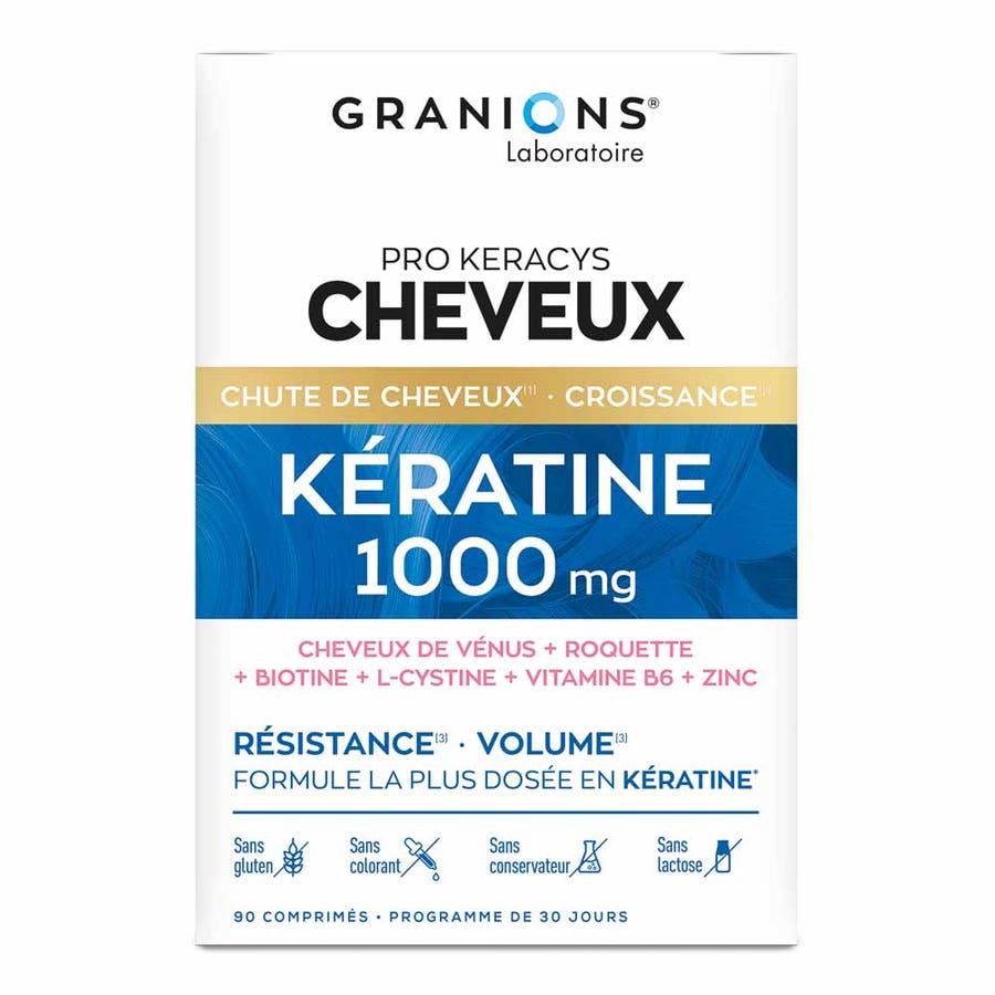 Granions Pro Keracys Hair Keratin Resistance and Volumea 90 tablets