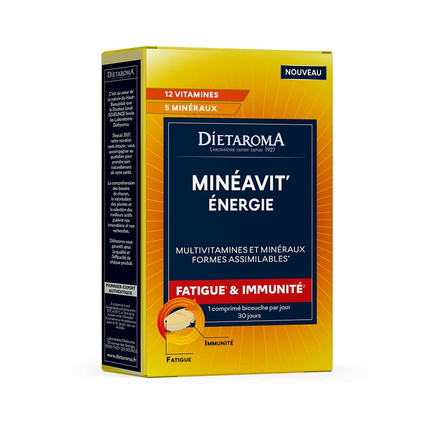Dietaroma Minéavit' Energie 30 capsules