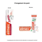 Elmex Duo Junior Toothpaste 6-12 years Anti-cavities 75ml (2.54fl oz) - Image 2