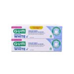 Gum White anti-stain toothpaste 2 x 75ml (2.54 fl oz)