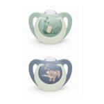 Nuk First Choice Night-time physiological soothers 18 to 36 months 2 x