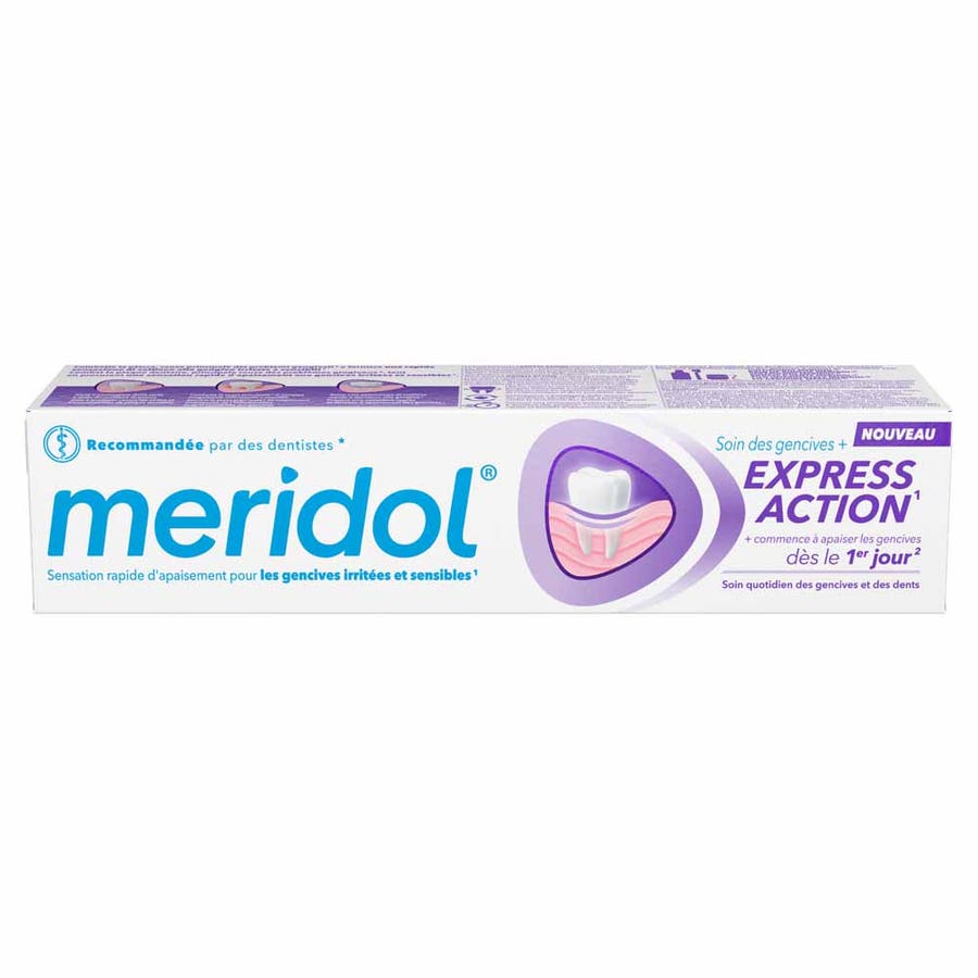 Meridol Express Action Toothpaste 75ml (2.54 fl oz)