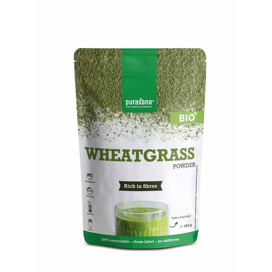 Purasana Wheatgrass powder 100g (3.53 oz)