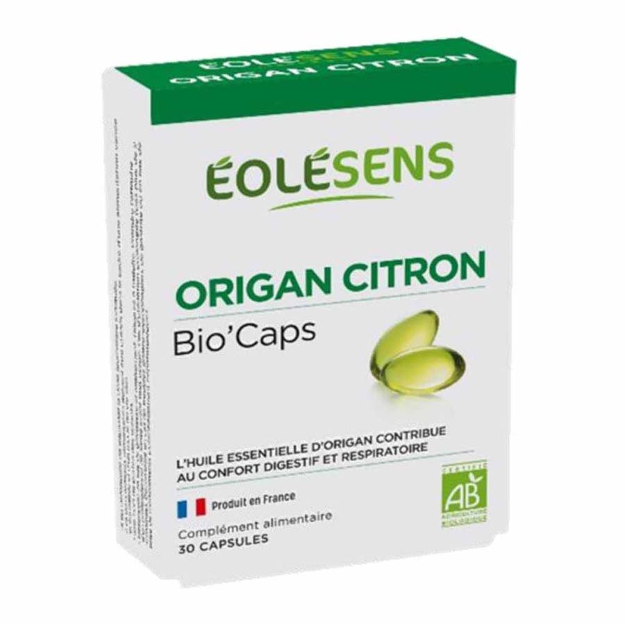 Eolesens Origan and Lemon Biocaps 30 capsules