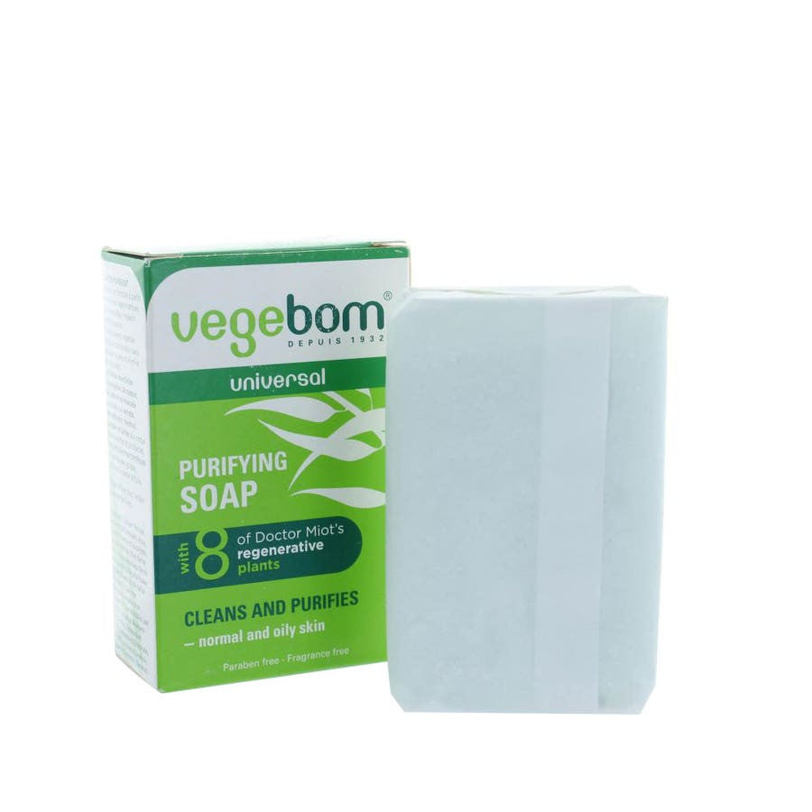 25623__97654.1721913036.1280.1280 Vegebom Purifying Soap 100g (3.52 oz) - Image 1