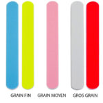 Vitry Mylar Nail File - Assorted Grits, Washable and Durable