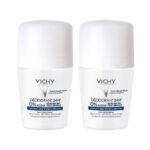 Vichy Deodorant 24-Hour Aluminum Salt-Free Roll-On 2x 50ml (1.69 fl oz)