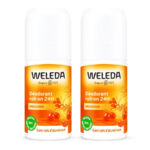 Weleda Sea Buckthorn 24h Roll-on Deodorant 2x 50ml (1.69fl oz)
