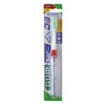 GUM Ortho Travel Ambulatory V-Cut Toothbrush
