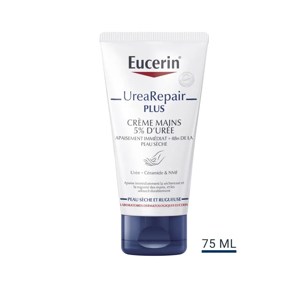 Eucerin UreaRepair Plus 5% Urea Repairing Hand Cream for Dry Skin