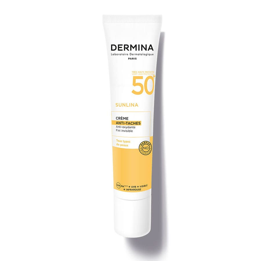89388__41368.1719612269.1280.1280_81b995da-7772-479a-afb3-966d3f418ad4 Dermina Sunlina Anti-pigmentation Sunscreen Cream SPF50+ 40ml (1,35fl oz) - Image 1