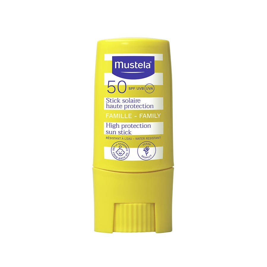 95882__01116.1719612267.1280.1280 Mustela High Protection Sun Stick SPF50 for Family Waterproof 9ml (0.30fl oz) - Image 1