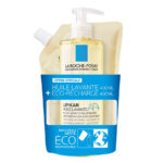 La Roche-Posay Lipikar Huile Lavante Relipidante Anti-Irritations with Eco-Refill 400ml x2 (13.52fl oz x2)