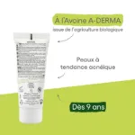 A-Derma Biology AC Global Mattifying Care Anti-Blemish 40ml (1.35fl oz) - Image 3