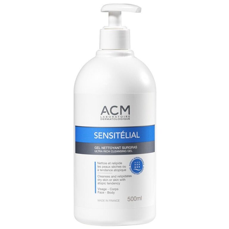 Acm Sensitelial Superfatted Cleansing Gel Atopic Skin 500ml (16.90fl oz) - FrenchBeautyHub