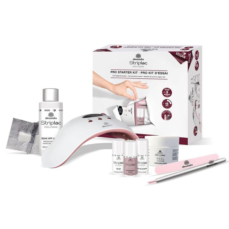 Alessandro Striplac Starter kit Peel or soak standard Semipermanent - FrenchBeautyHub