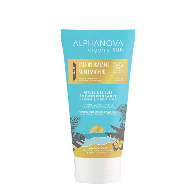 Alphanova Sun Organic Sublimating Moisturizing Milk 150ml (5.07fl oz) - FrenchBeautyHub