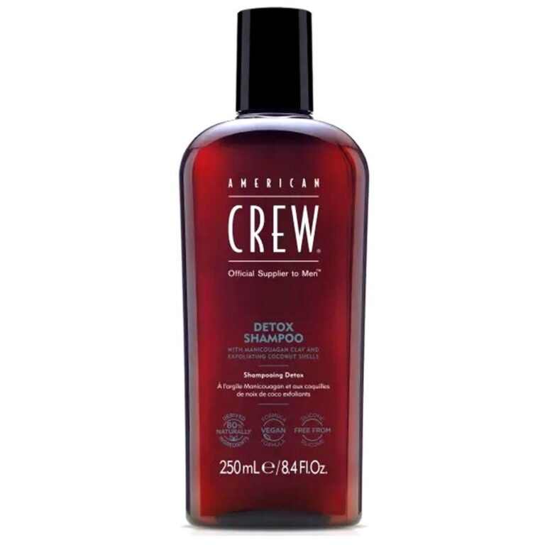 American Crew Hair & Body Detox Clay Shampoo 250ml (8.45fl oz) - FrenchBeautyHub