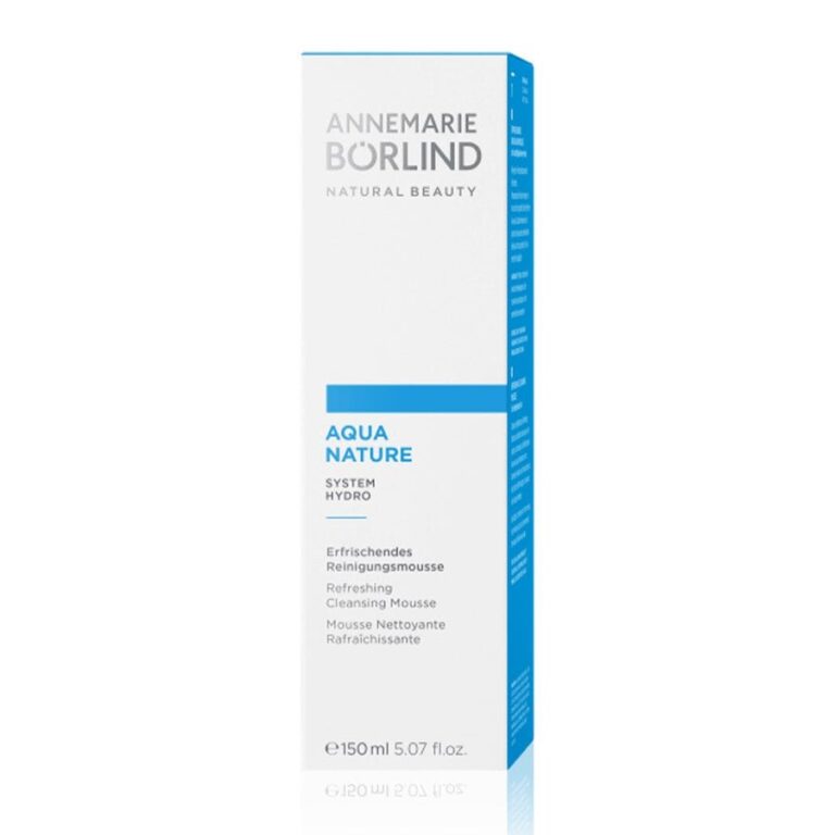 ANNEMARIE BORLIND Aquanature Refreshing Facial Cleansing Foam Dehydrated Skin 150ml (5.07fl oz) - FrenchBeautyHub