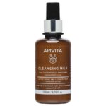 Apivita 3 in 1 Cleansing Milk Face & Eyes 200ml (6.76fl oz) - FrenchBeautyHub