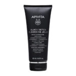 Apivita Black Detox Cleansing Gel for Face and Eyes 150ml (5.07fl oz) - FrenchBeautyHub