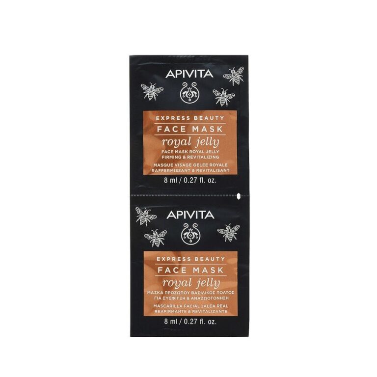 Apivita Express Beauty Firming & Revitalizing Face Masks with Royal Jelly 8ml x2 (0.27fl oz x2) - FrenchBeautyHub