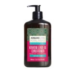 Arganicare Keratine Keratin Repairing Care No - rinse for curly hair 400ml (13.52fl oz) - FrenchBeautyHub