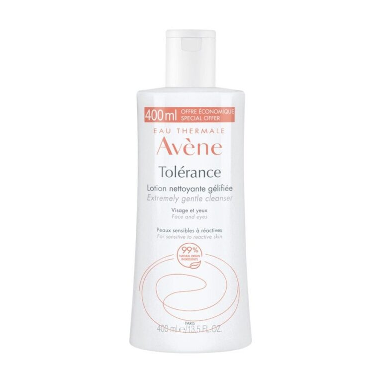 Avène Tolérance Gelled Cleansing Lotion for Sensitive Skin 400ml (13.52fl oz) - FrenchBeautyHub