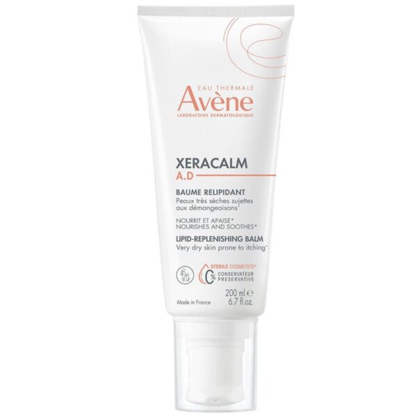 Avène Xeracalm A.D Lipid - replenishing Balm Peaux Très Sèches 200ml (6.76fl oz) - FrenchBeautyHub