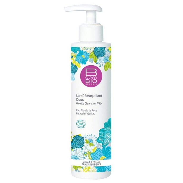Bcombio Organic Bioes Gentle Eye and Face Cleansing Milk 200ml (6.76fl oz) - FrenchBeautyHub