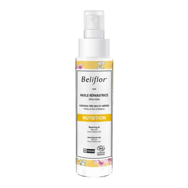 Beliflor Nutrition Repairing Oil Very dry hair 125ml (4.22fl oz) - FrenchBeautyHub