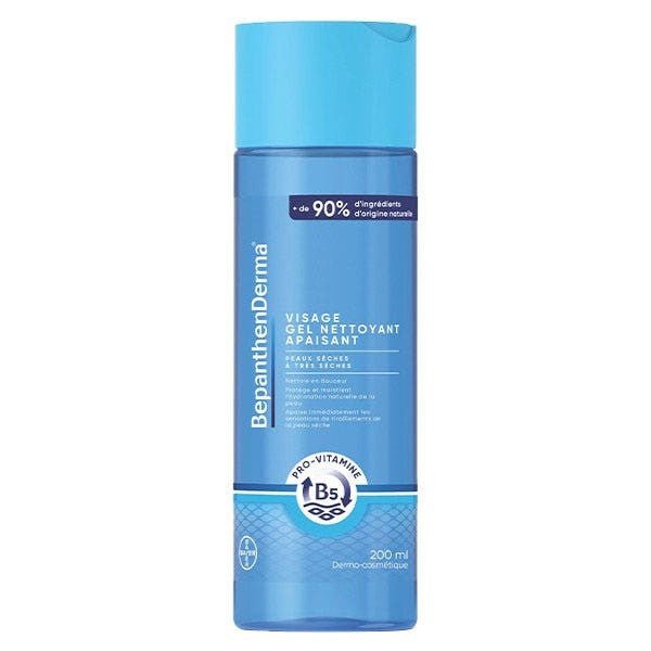 Bepanthen Derma Soothing Cleansing Gel Face 200ml (6.76fl oz) - FrenchBeautyHub