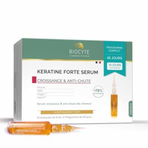 Biocyte Keratin Forte Serum Pack Ampulas 9ml x15 (0.30fl oz x15) - FrenchBeautyHub