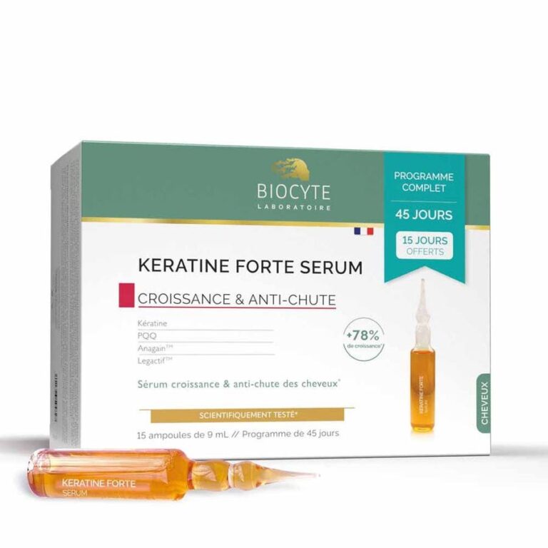 Biocyte Keratin Forte Serum Pack Ampulas 9ml x15 (0.30fl oz x15) - FrenchBeautyHub