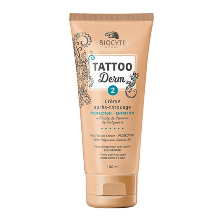 Biocyte Tatoo Derm 2 Post Tatoo Cream 100ml (3.38fl oz) - FrenchBeautyHub