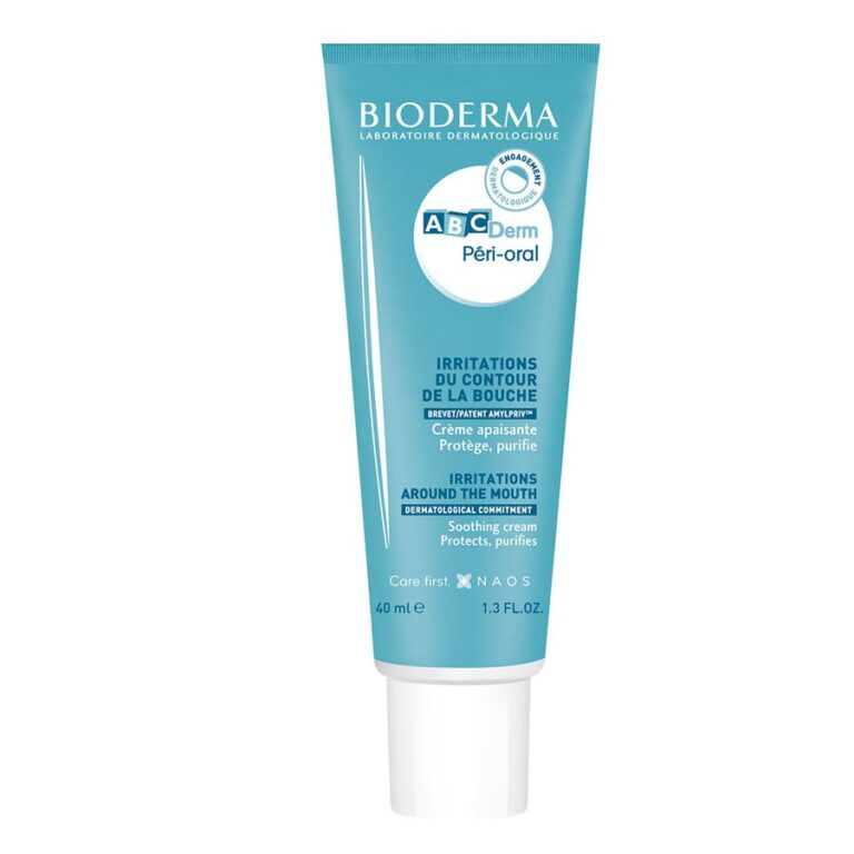 Bioderma Abcderm Irritations Around The Mouth Peri - oral Soothing Cream 40ml (1.35fl oz) - FrenchBeautyHub