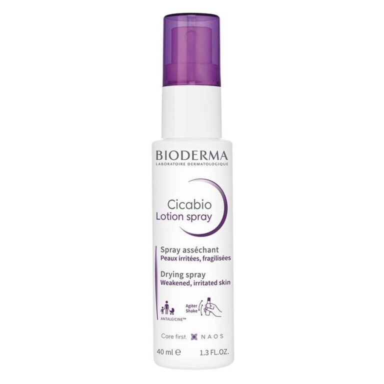 Bioderma Cicabio Lotion Spray 40ml (1.35 fl oz) - Soothing Repairing Care - FrenchBeautyHub